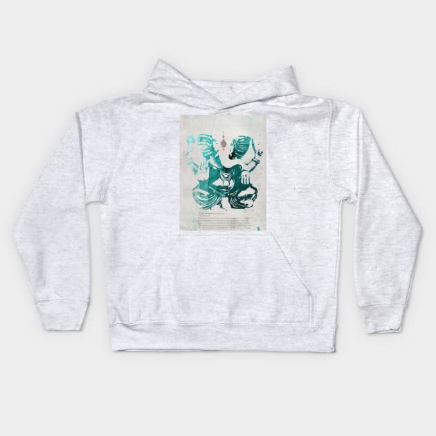 Ganesha T Kids Hoodie by Woohoo